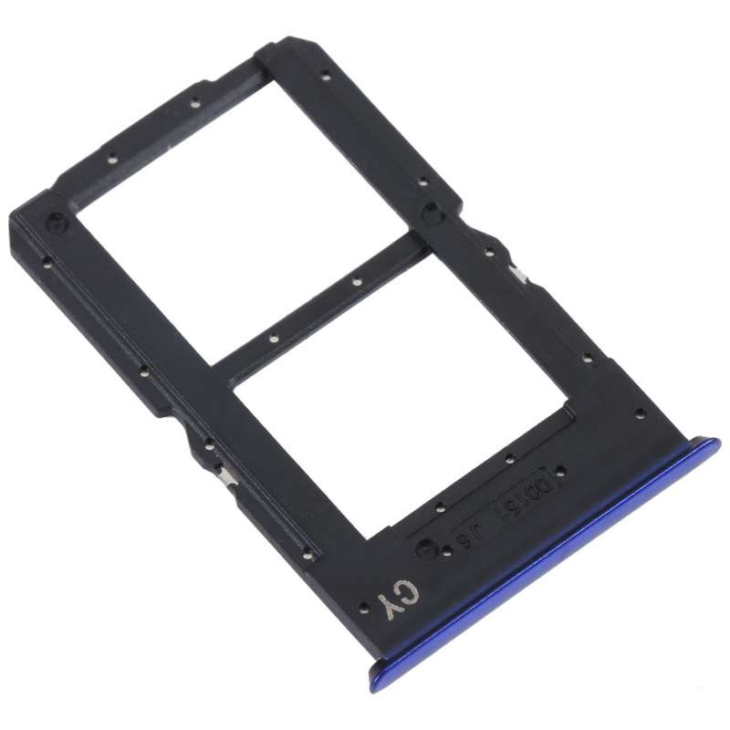 For OPPO Reno SIM Card Tray + SIM / Micro SD Card Tray (Black)