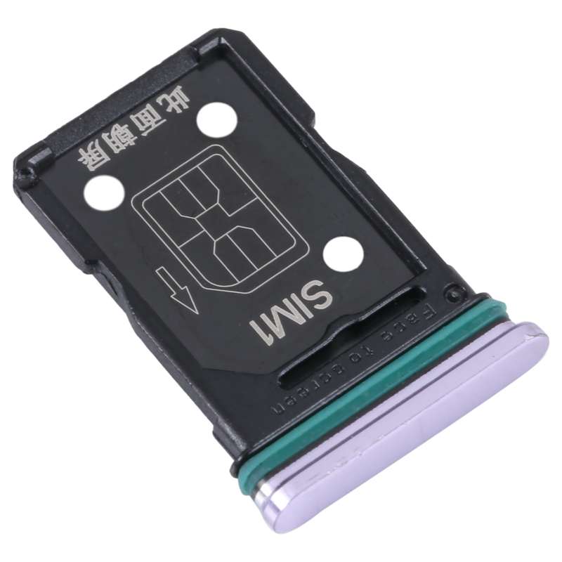 For OPPO Reno4 5G SIM Card Tray + SIM Card Tray (Black)