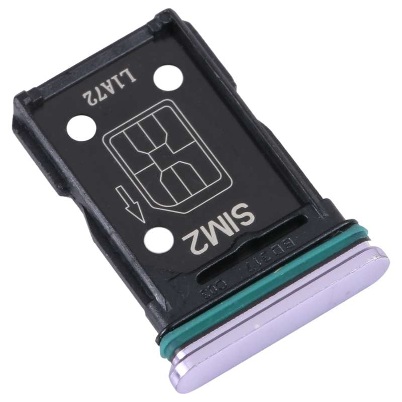 For OPPO Reno4 5G SIM Card Tray + SIM Card Tray (Black)