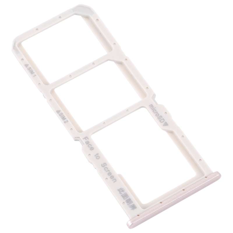 For OPPO A73 4G / F17 / A93 4G / A73 5G SIM Card Tray + SIM Card Tray + Micro SD Card Tray (Black)