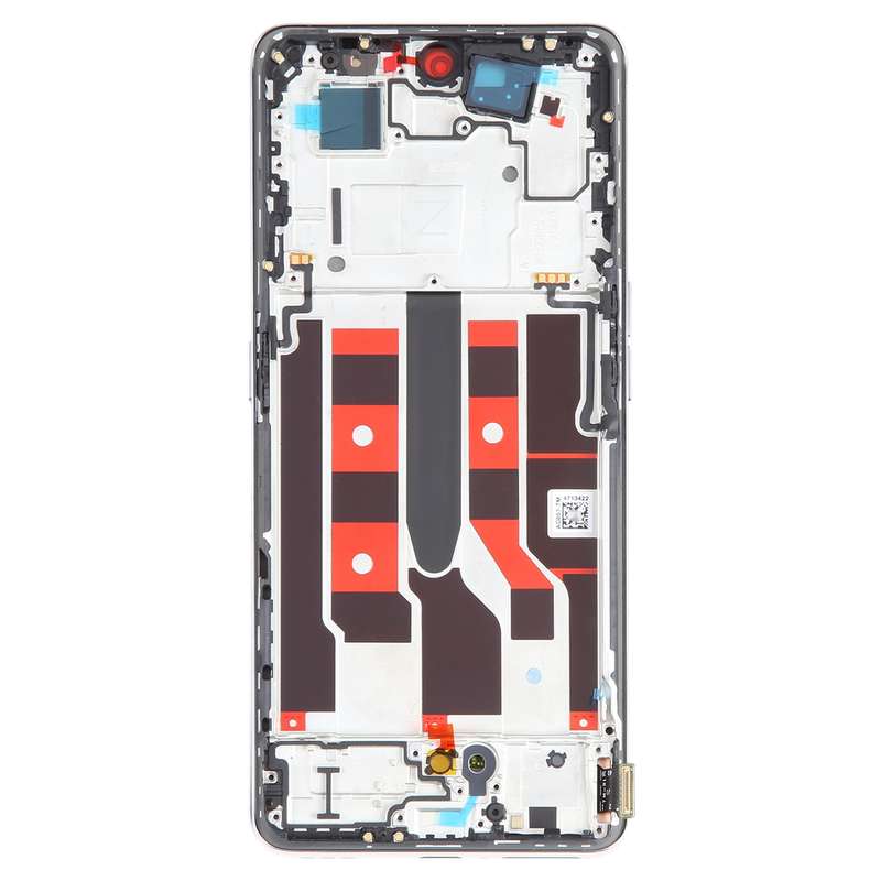 Original LCD Screen For OPPO A1 Pro Digitizer Full Assembly with Frame (Black)