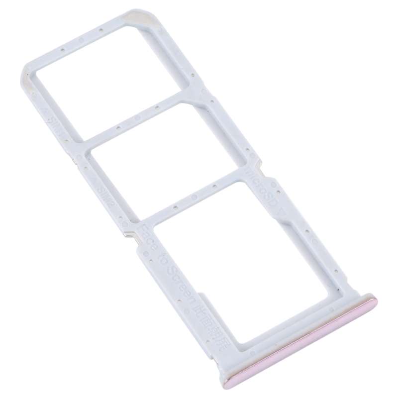 For OPPO A55 5G / A53S 5G SIM Card Tray + SIM Card Tray + Micro SD Card Tray (Black)