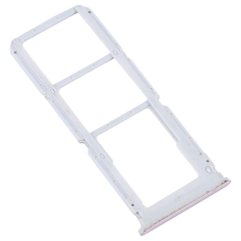 For OPPO A55 5G / A53S 5G SIM Card Tray + SIM Card Tray + Micro SD Card Tray (Black)
