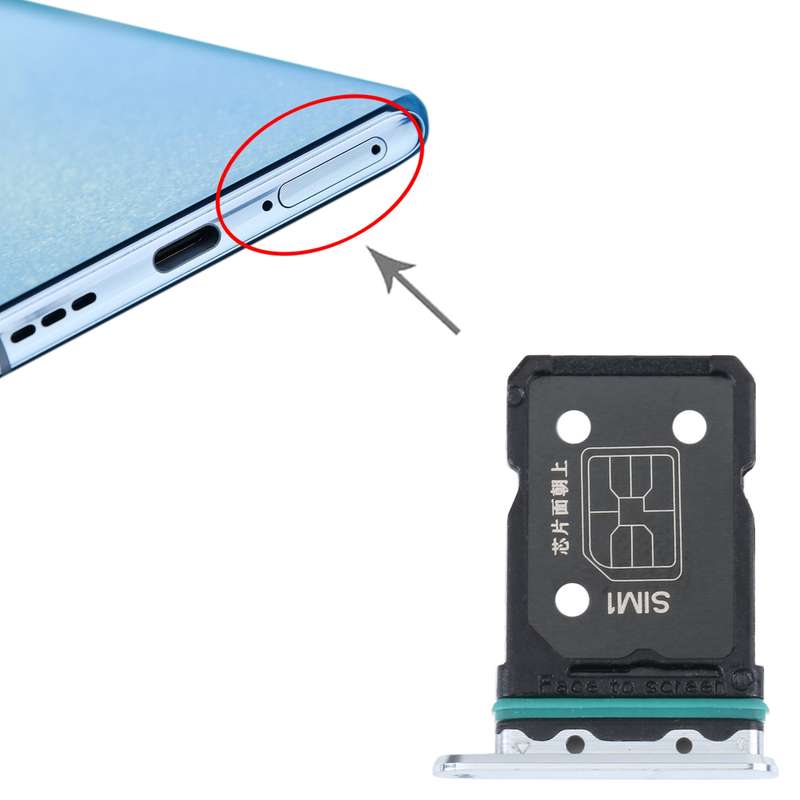 For OPPO Reno6 Pro+ 5G SIM Card Tray + SIM Card Tray (Gold)