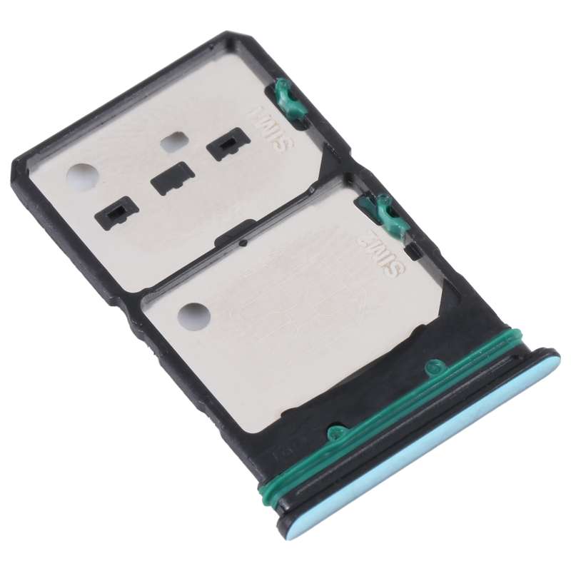 For OPPO Reno7 5G China / Reno7 5G SIM Card Tray + SIM Card Tray + Micro SD Card Tray (Black)