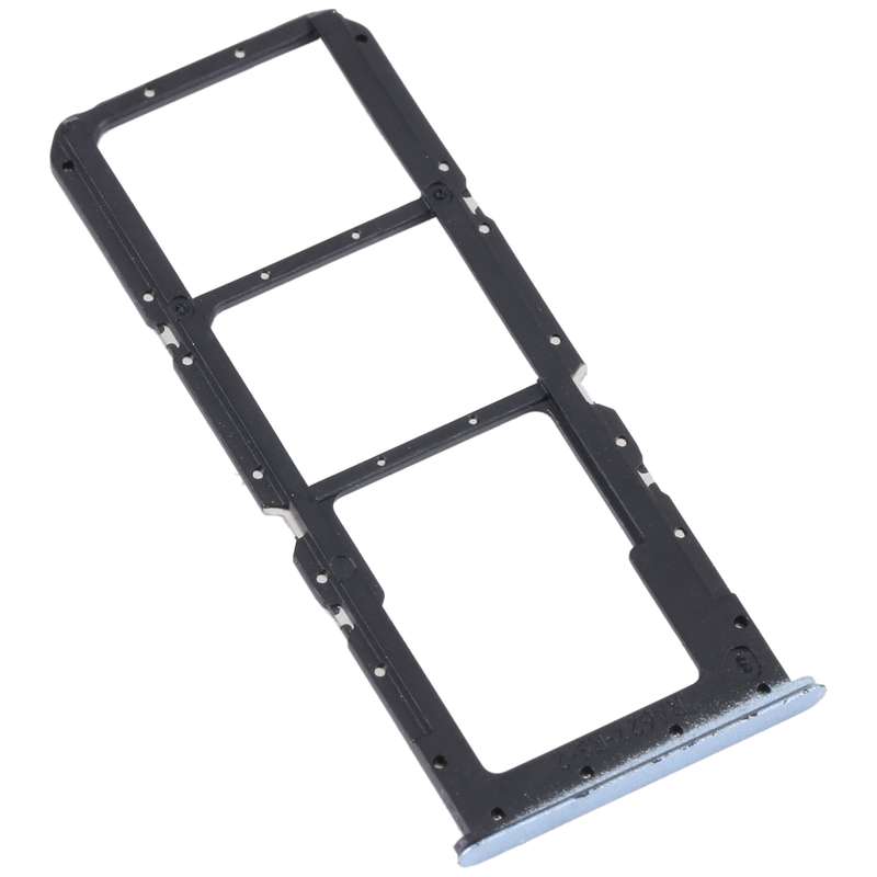 For OPPO K9x SIM Card Tray + SIM Card Tray + Micro SD Card Tray (Black)