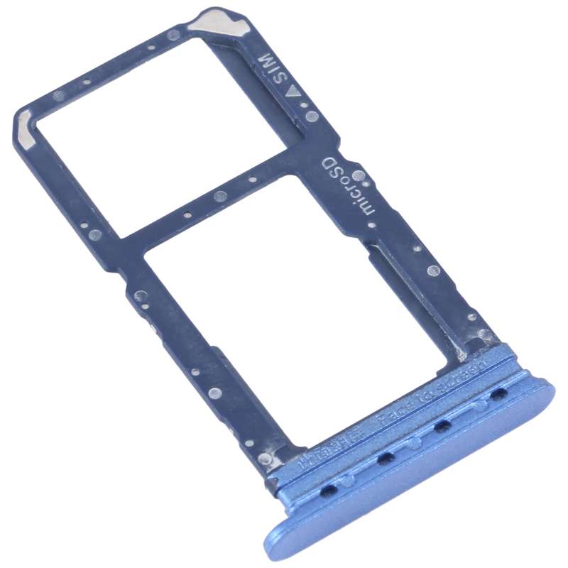 For OPPO A57 5G / A77 5G / K10 5G SIM Card Tray + SIM / Micro SD Card Tray (Black)