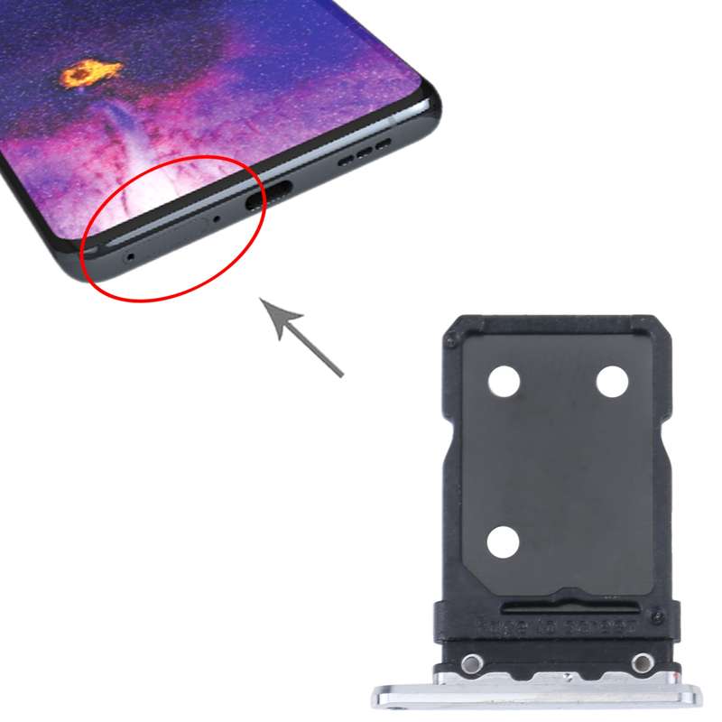 For OPPO Find X5 Pro / Find X5 SIM Card Tray + SIM Card Tray (Black)