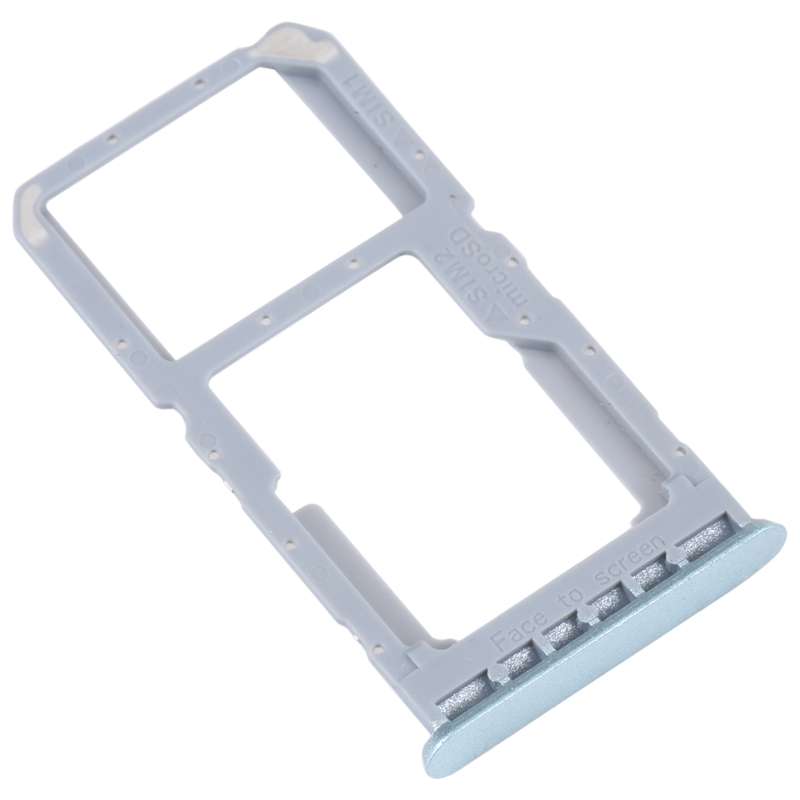 For OPPO A96 4G SIM Card Tray + SIM / Micro SD Card Tray (Black)