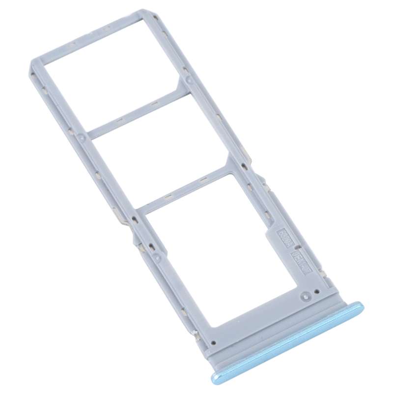 For vivo Y16 SIM Card Tray + SIM Card Tray + Micro SD Card Tray (Black)