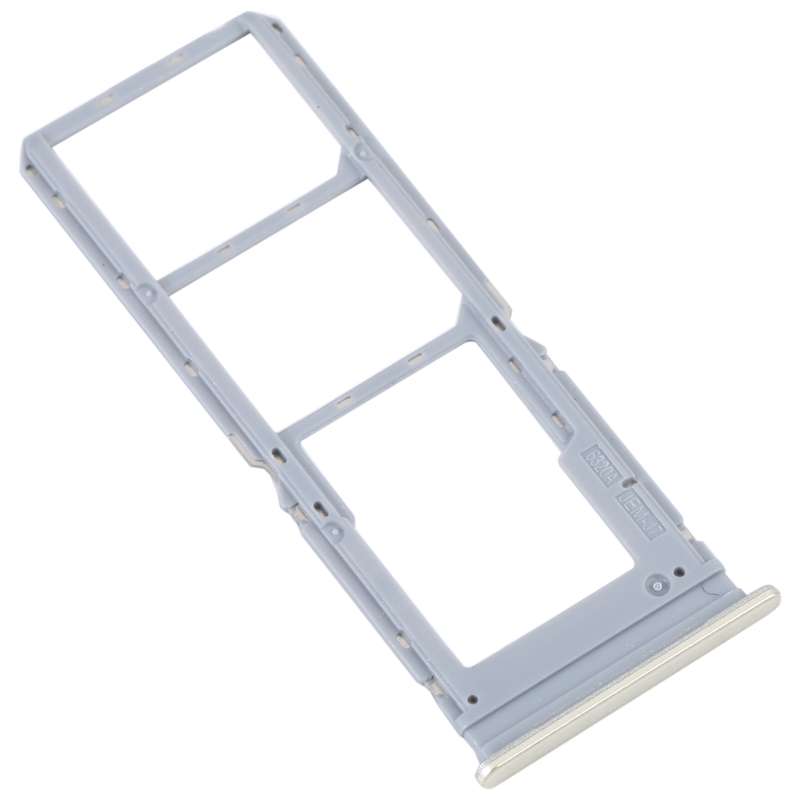 For vivo Y16 SIM Card Tray + SIM Card Tray + Micro SD Card Tray (Black)