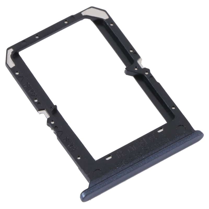 For Realme 9 Pro+ SIM Card Tray + SIM Card Tray (Black)