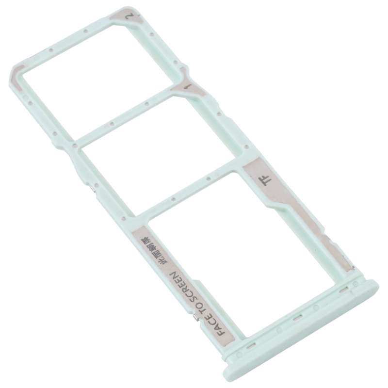 For Xiaomi Redmi A1 2022 / Redmi A1+ SIM Card Tray + SIM Card Tray + Micro SD Card Tray (Black)