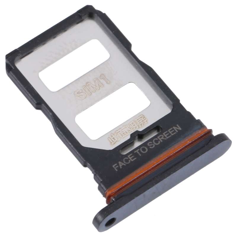 For Xiaomi Civi 2 SIM Card Tray + SIM Card Tray (Black)