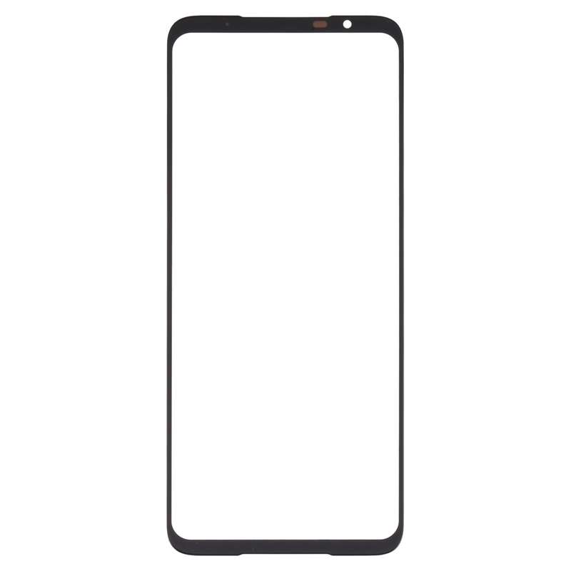 For Asus ROG Phone 5 Pro ZS673KS Front Screen Outer Glass Lens with OCA Optically Clear Adhesive (Bl