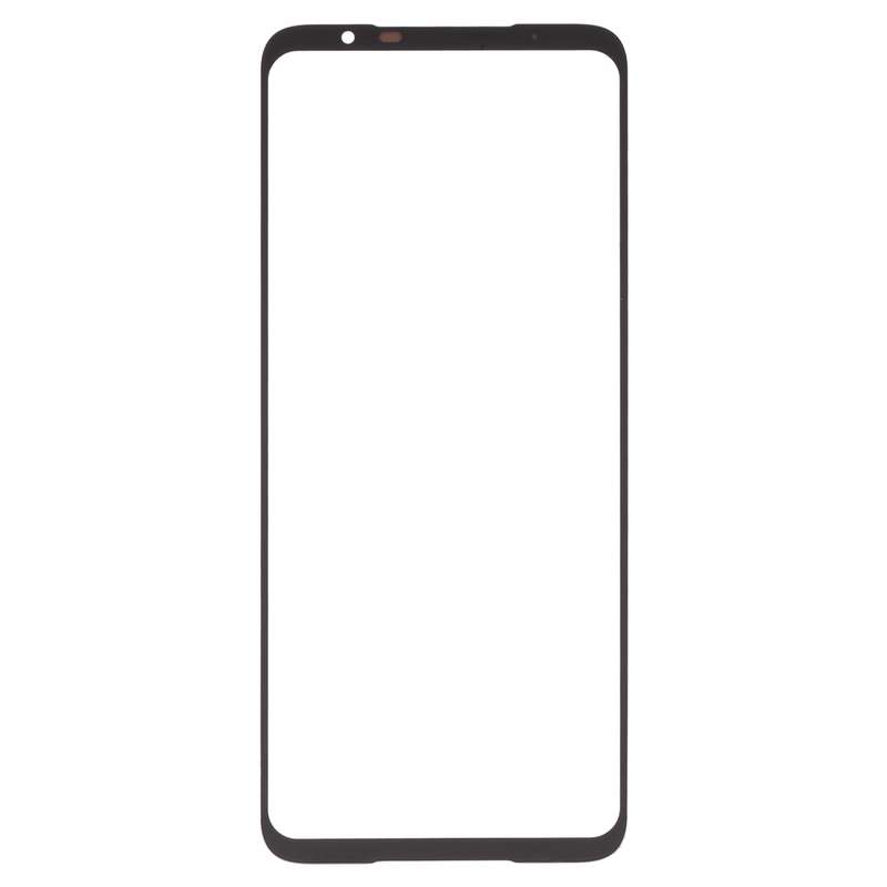 For Asus ROG Phone 5 Pro ZS673KS Front Screen Outer Glass Lens with OCA Optically Clear Adhesive (Bl