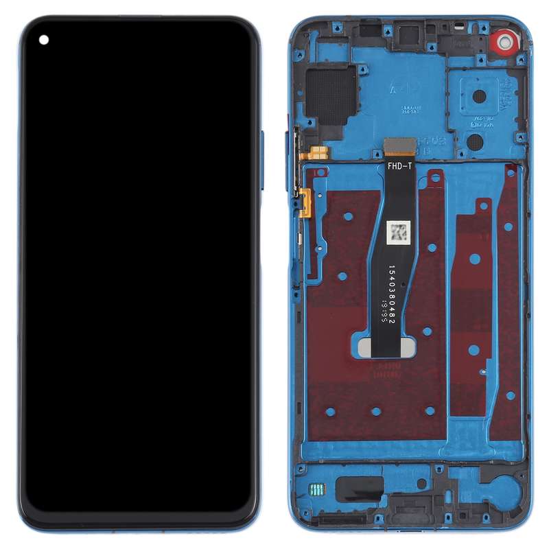 Original LCD Screen For Honor 20 / Huawei Nova 5T Digitizer Full Assembly with Frame(Black)