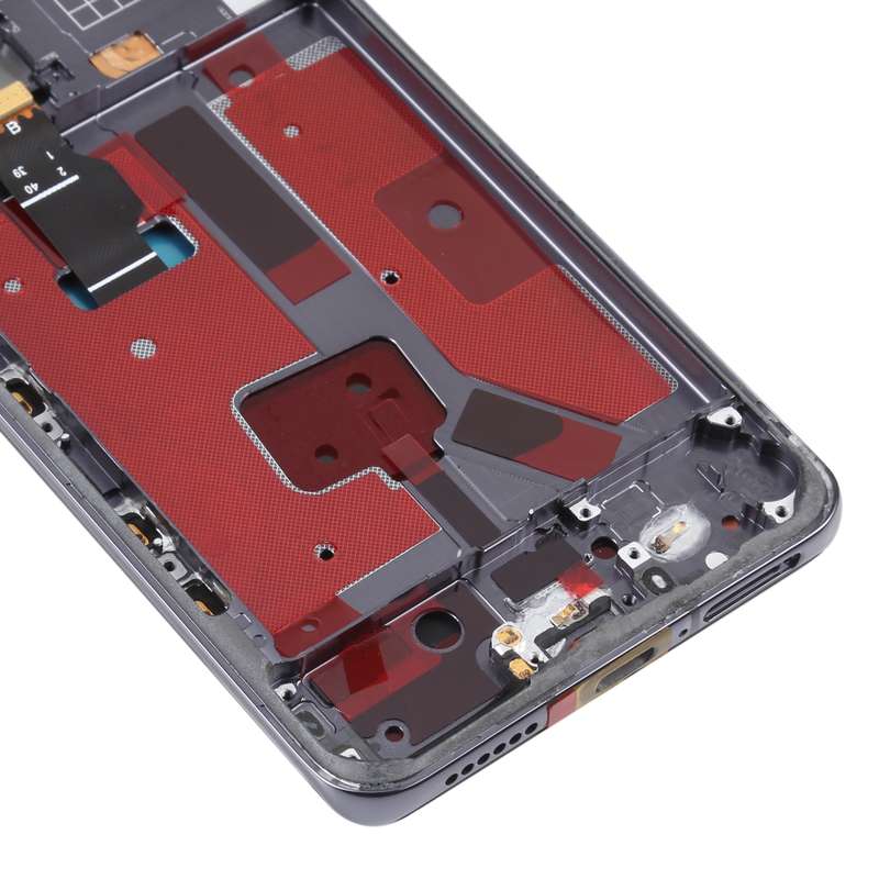 Original LCD Screen For Huawei P40 Pro Digitizer Full Assembly with Frame (Black)