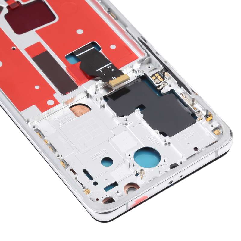 Original LCD Screen For Huawei P40 Pro Digitizer Full Assembly with Frame (Black)