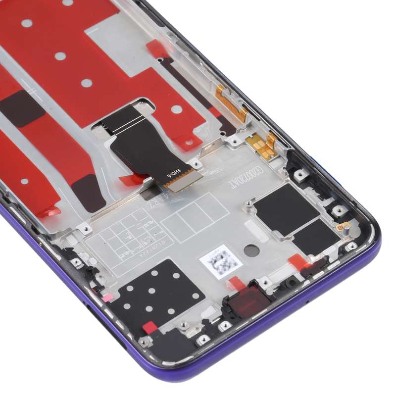 Original LCD Screen For Huawei Nova 7 SE / Honor 30S Digitizer Full Assembly with Frame(Black)