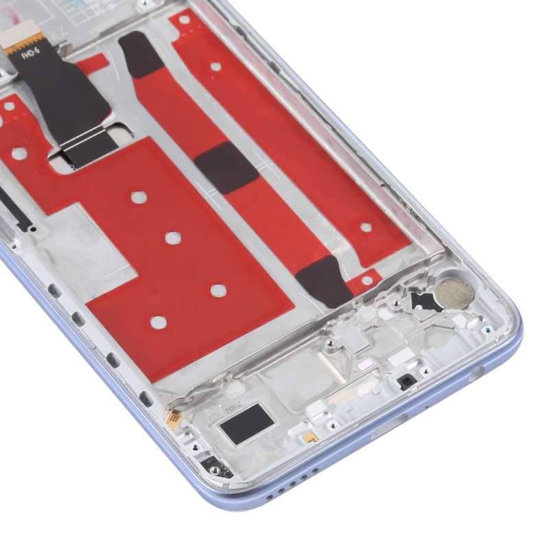Original LCD Screen For Huawei Nova 7 SE / Honor 30S Digitizer Full Assembly with Frame(Black)