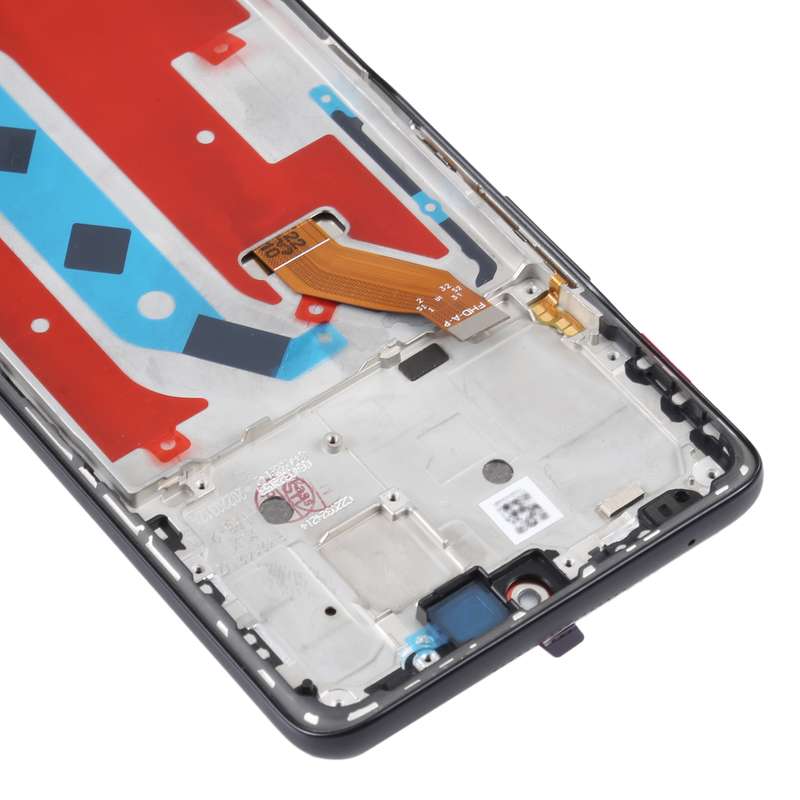 Original LCD Screen For Honor X30 Digitizer Full Assembly with Frame (Black)