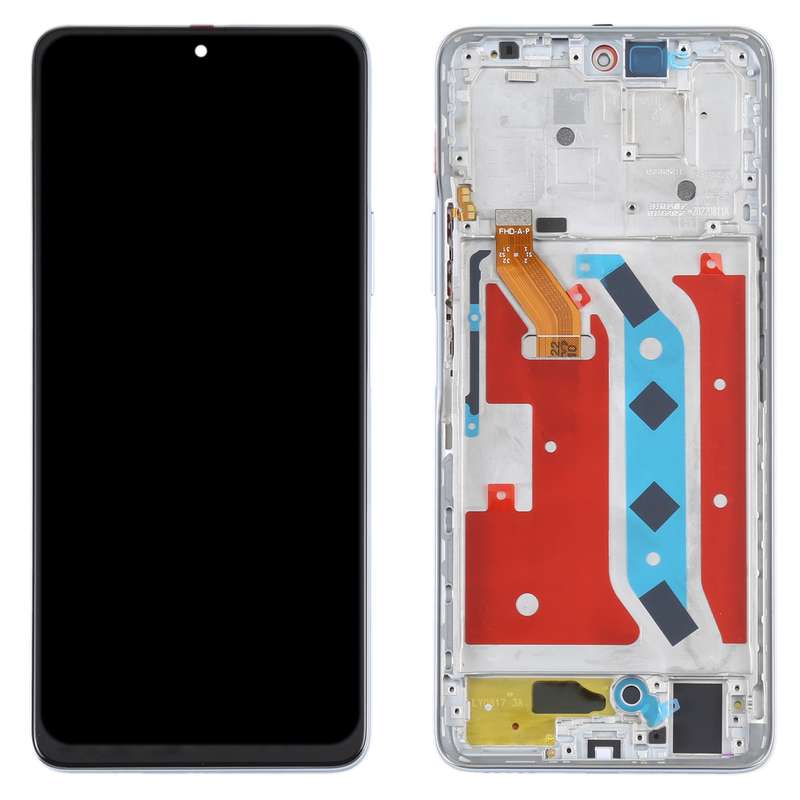 Original LCD Screen For Honor X30 Digitizer Full Assembly with Frame (Black)