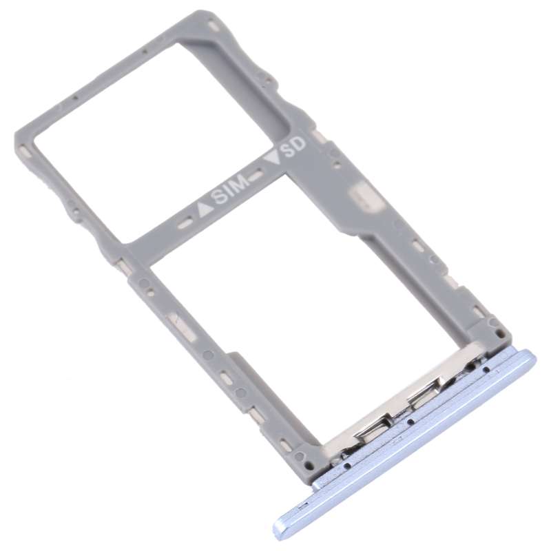 For TCL 10 SE T766H Original SIM Card Tray + SIM / Micro SD Card Tray(Black)