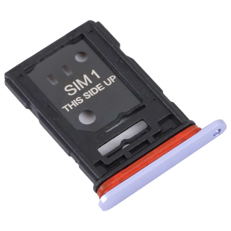 For TCL 10 Plus Original SIM Card Tray + SIM / Micro SD Card Tray(Blue)