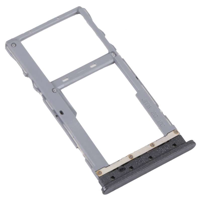 For TCL 20 XE Original SIM Card Tray + Micro SD Card Tray(Black)