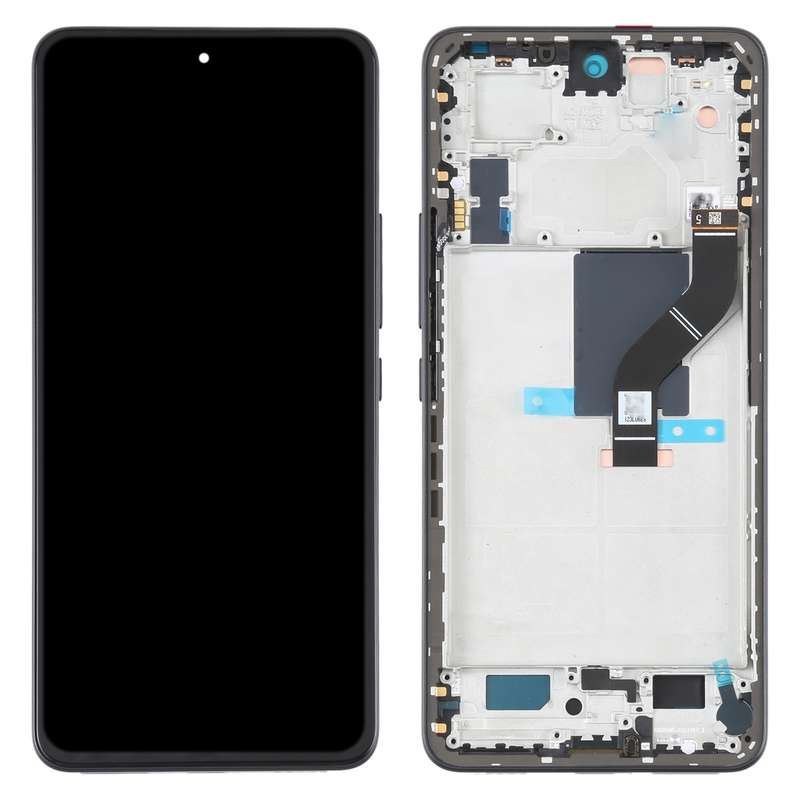 Original LCD Screen For Xiaomi 12 Lite Digitizer Full Assembly with Frame (Green)