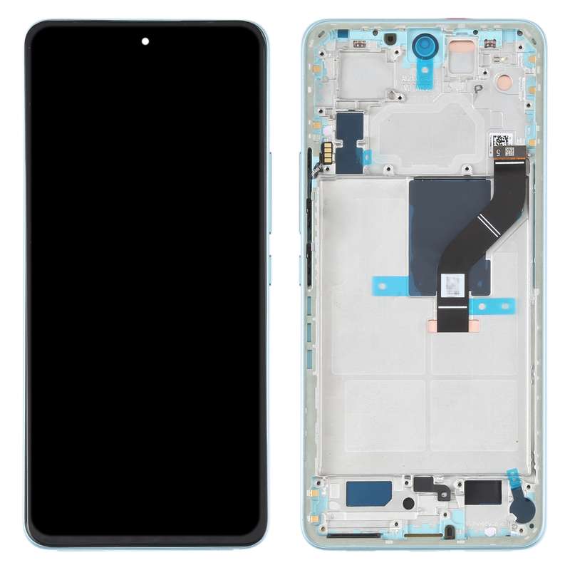 Original LCD Screen For Xiaomi 12 Lite Digitizer Full Assembly with Frame (Green)