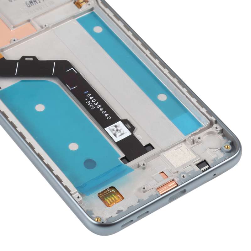 Original LCD Screen For Nokia 7.2 / 6.2 Digitizer Full Assembly with Frame(Black)