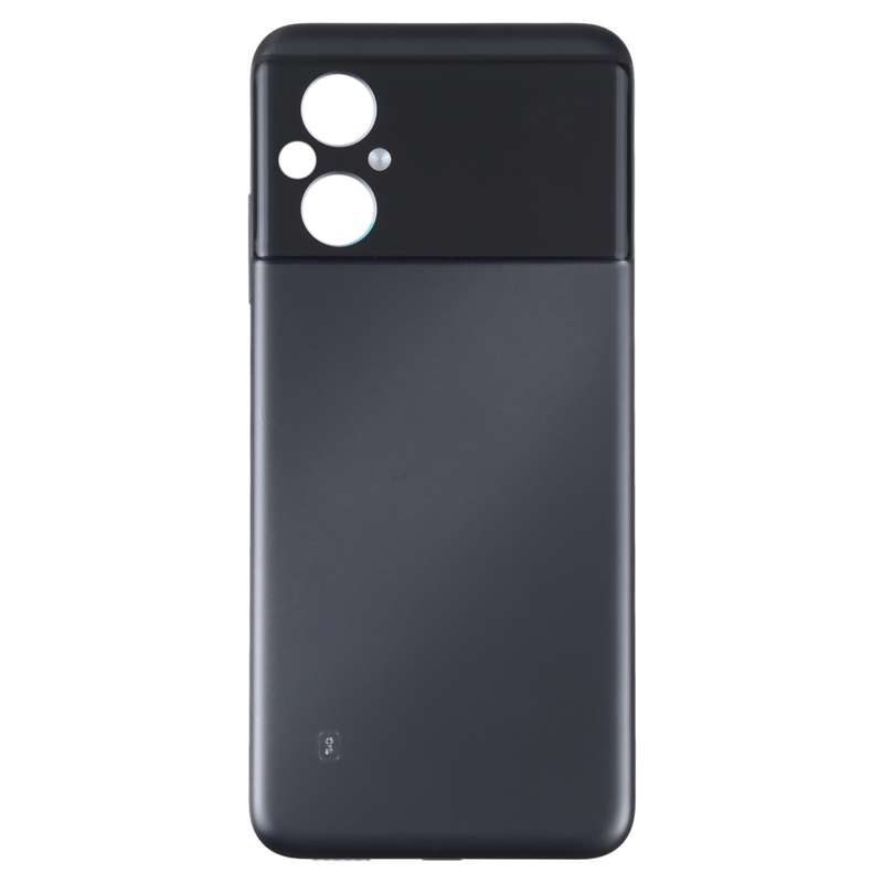 For Xiaomi Poco M5 / Poco M5 India Original Battery Back Cover(Black)