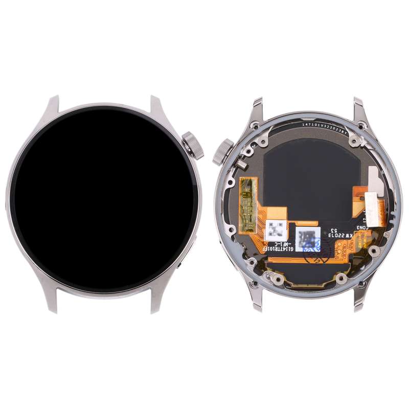Original LCD Screen For Xiaomi Watch S1 Pro Digitizer Full Assembly with Frame (Black)