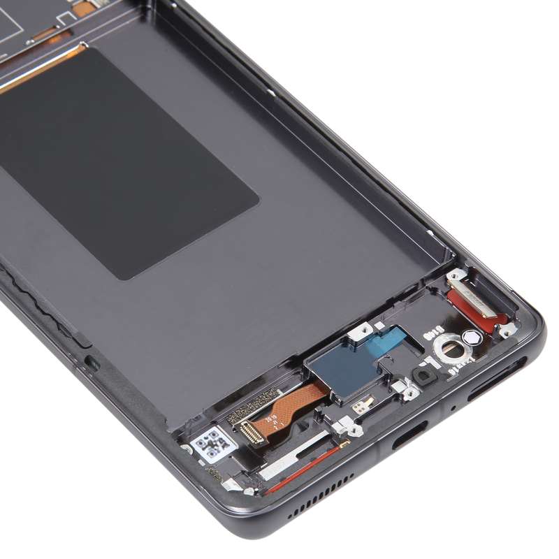 For Xiaomi 12 Pro / 12S Pro AMOLED Original LCD Screen Digitizer Full Assembly with Frame (Blue)