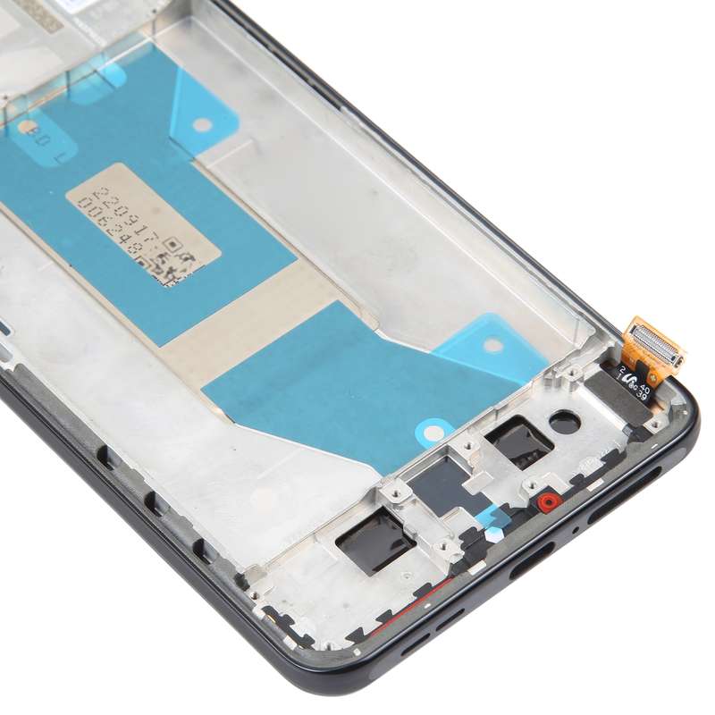 AMOLED Original LCD Screen For Xiaomi Redmi K50 / K50 Pro Digitizer Full Assembly with Frame (Black)