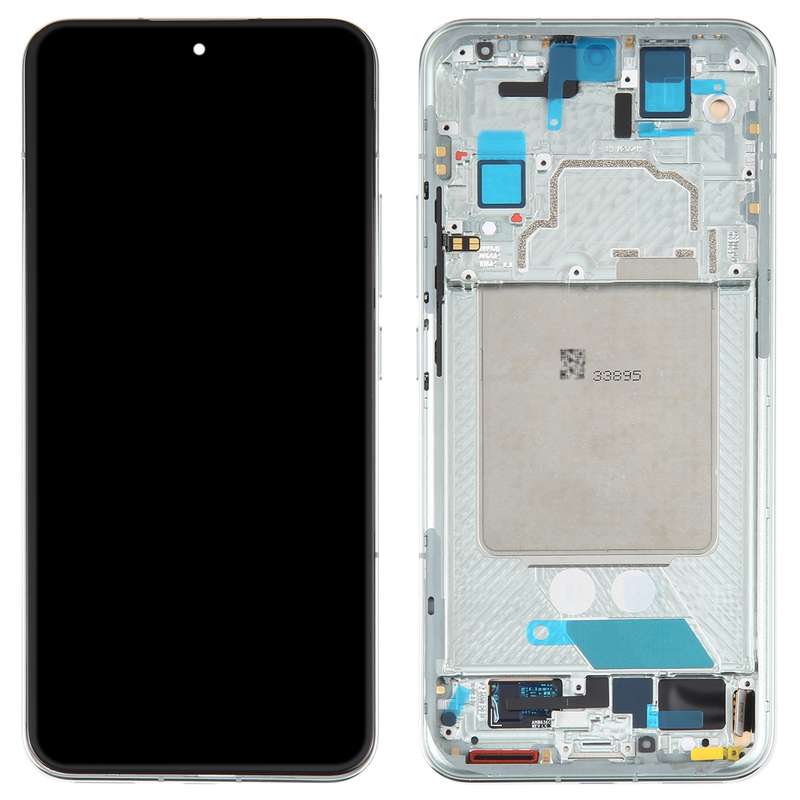 AMOLED Original LCD Screen For Xiaomi 13 Digitizer Full Assembly with Frame (Black)