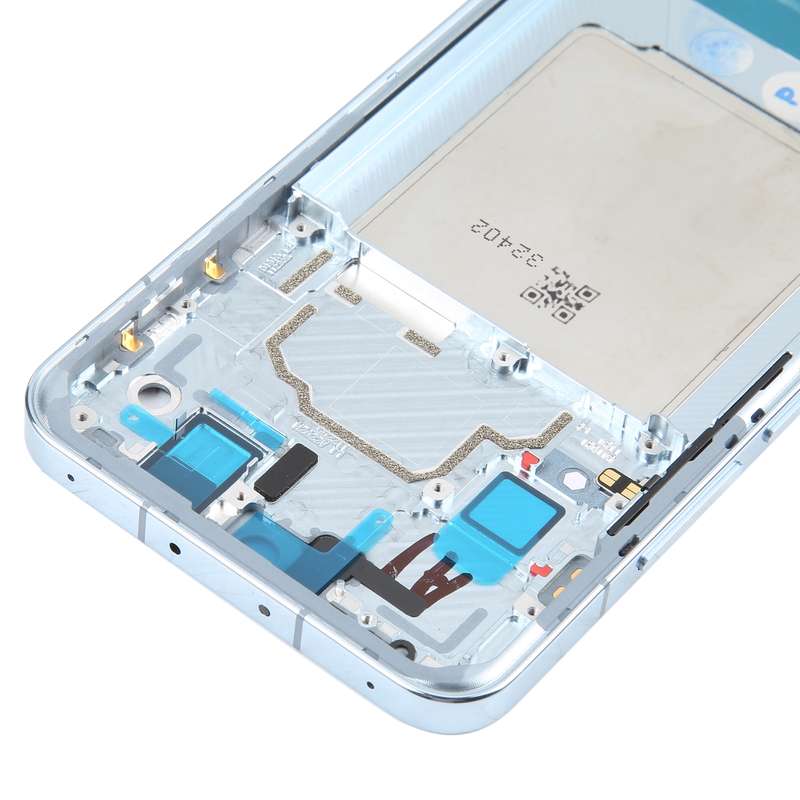 For Xiaomi 13 Original Front Housing LCD Frame Bezel Plate (Black)