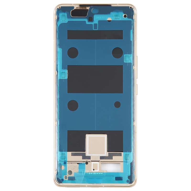 For Xiaomi 12S Ultra Original Front Housing LCD Frame Bezel Plate (Black)