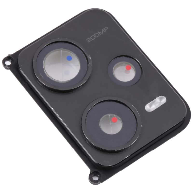 Back Camera Lens Frame for Xiaomi Redmi Note 12 Pro+ (Black)