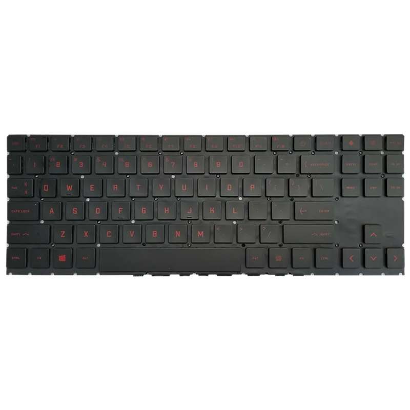 For HP Omen 15-EK 15-EK0019NR 15-EN 15-EN0013DX TPN-Q236 Laptop Keyboard (White)