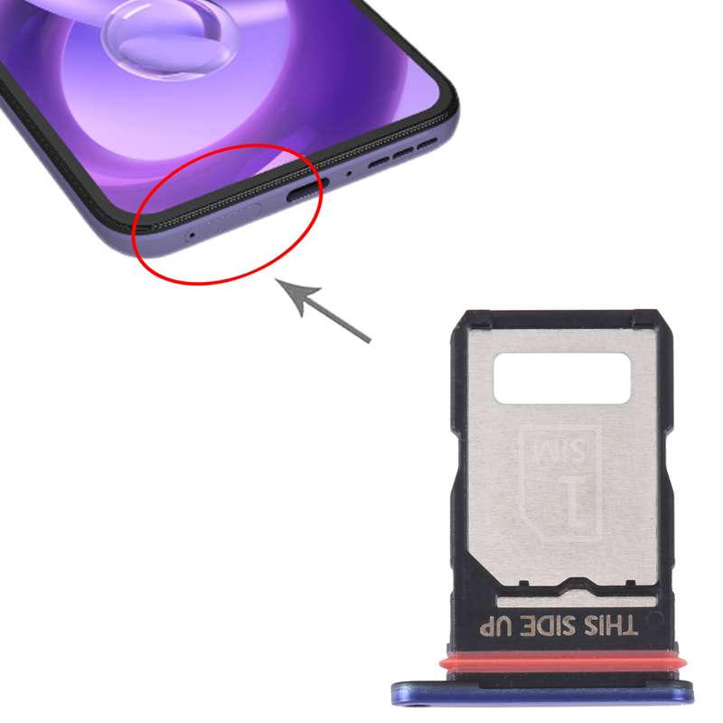 For Motorola Edge 30 Neo Original SIM Card Tray + SIM Card Tray (Silver)
