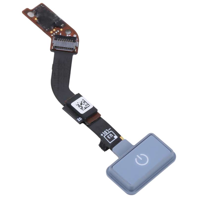 Power / Fingerprint Touch-ID Button Flex Cable for Microsoft Surface Laptop Go 1934(Silver)