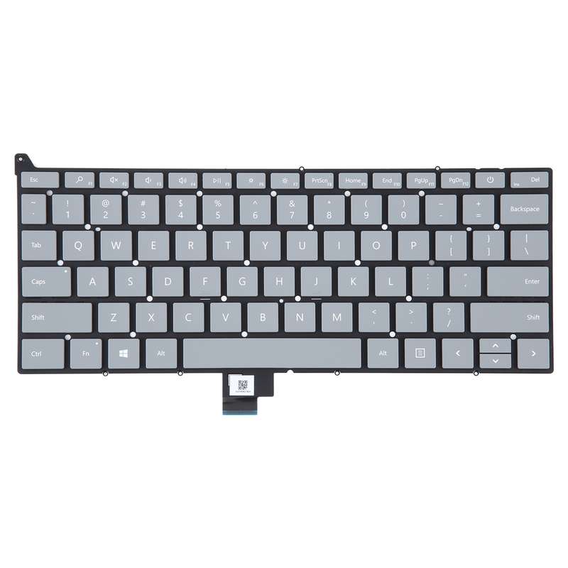 US Version Keyboard with Power Button for Microsoft Surface Laptop Go 1934(Grey)