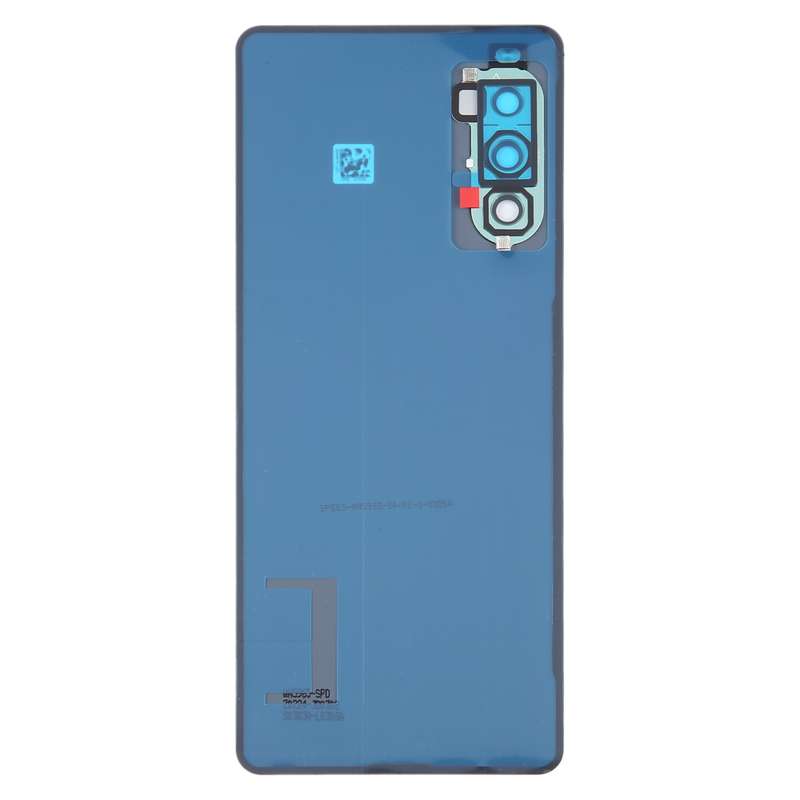 For Sony Xperia 10 IV Original Battery Back Cover(Blue)