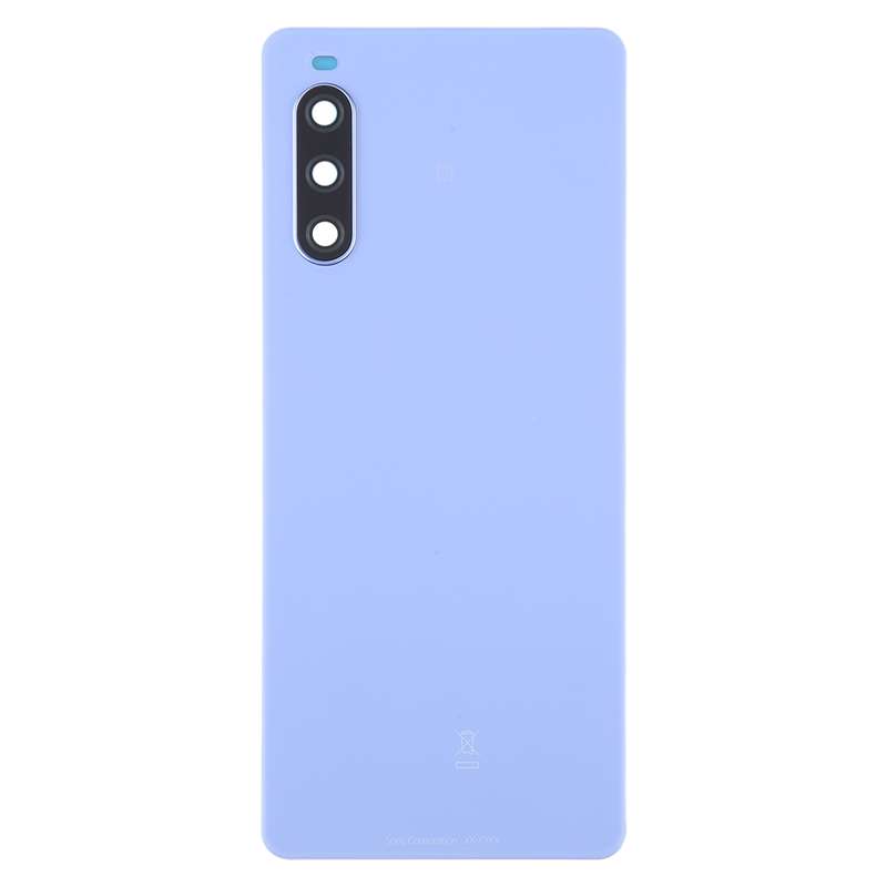 For Sony Xperia 10 IV Original Battery Back Cover(Blue)