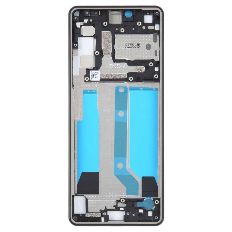 For Sony Xperia 10 IV Original Middle Frame Bezel Plate (Black)
