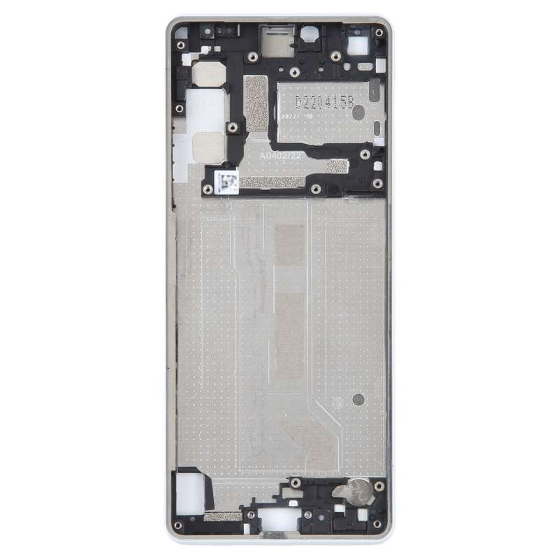For Sony Xperia 10 IV Original Middle Frame Bezel Plate (Black)