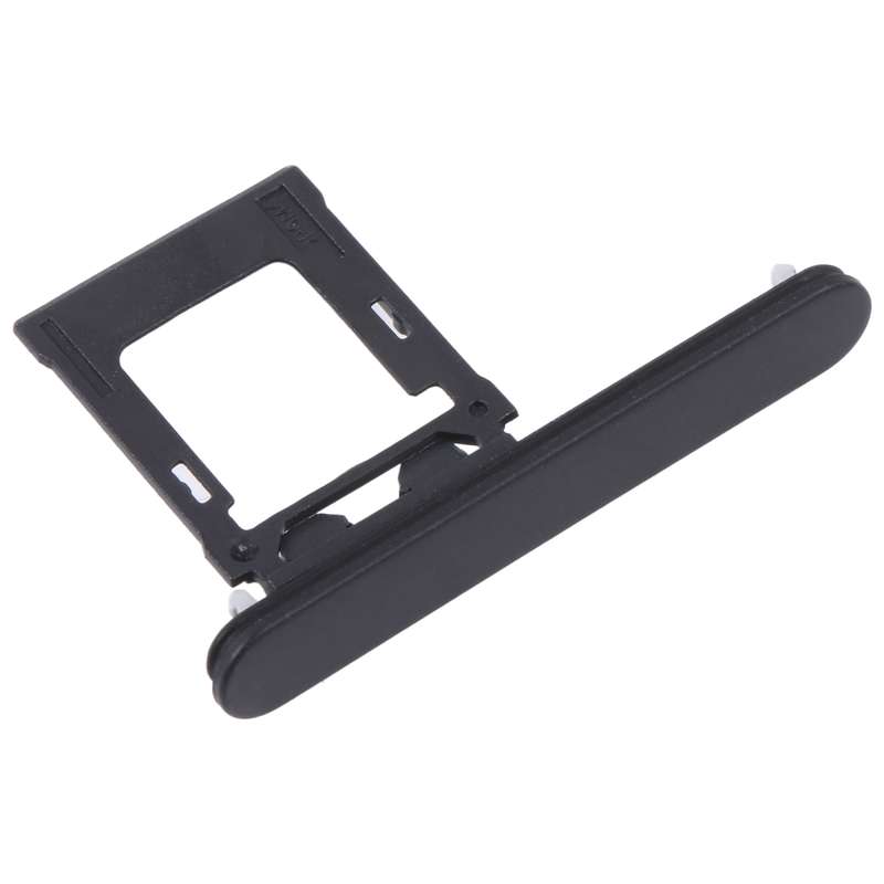 For Sony Xperia XZ1 Compact Original SIM Card Tray + Micro SD Card Tray (Black)